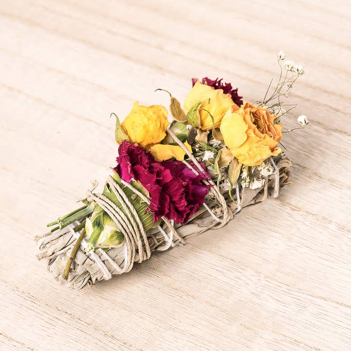 Sarimoire - Wholesale Sage bundle - Floral Sage "Housewarming" Spiritual, Energy, Cleanse Bundle2