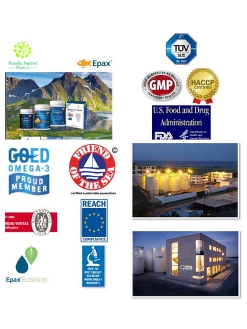 Nordic native pristine – wholesale Oral supplement/vitamin – Pristine pure Epax Omega 3 with 90% concentrate,TGN form8