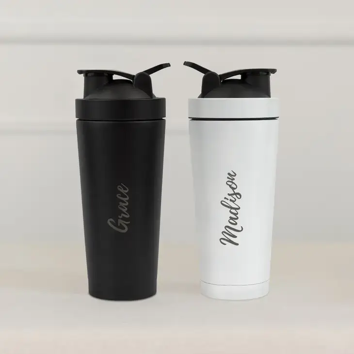 Weddingstar Inc. - Wholesale Insulated mug/tumbler - Stainless Steel Protein Shaker Cup - Diamond Emblem0