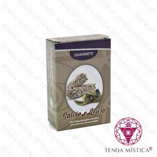 Tenda Mística - Wholesale Bar Soap - Sálvia E Louro Exclusive Soap