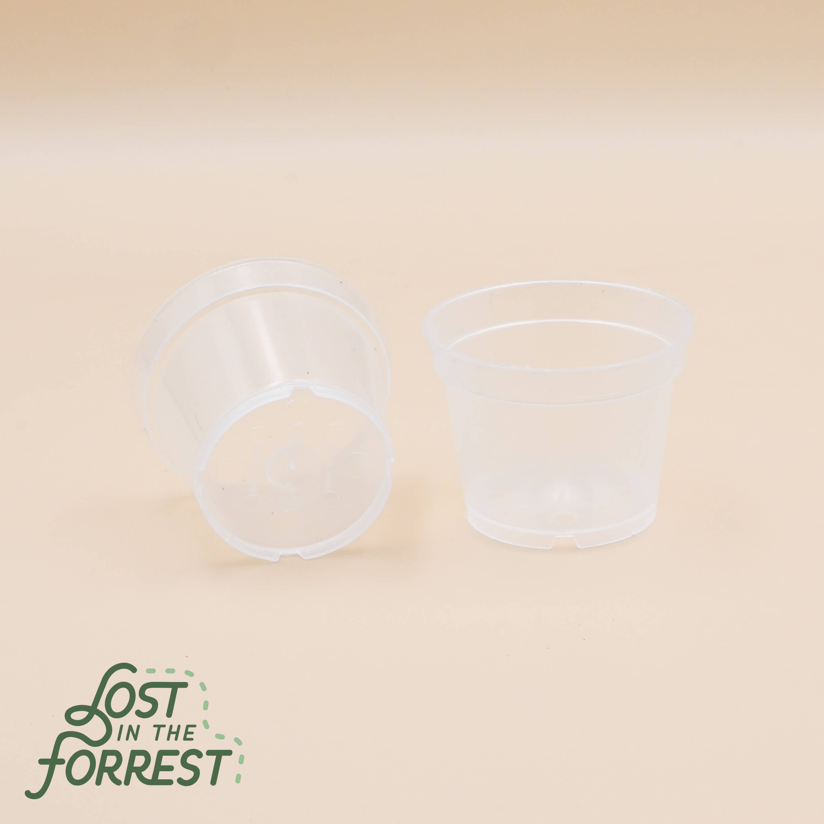 Lost in the Forrest - Wholesale Plant Pot - Clear Grower Pot9
