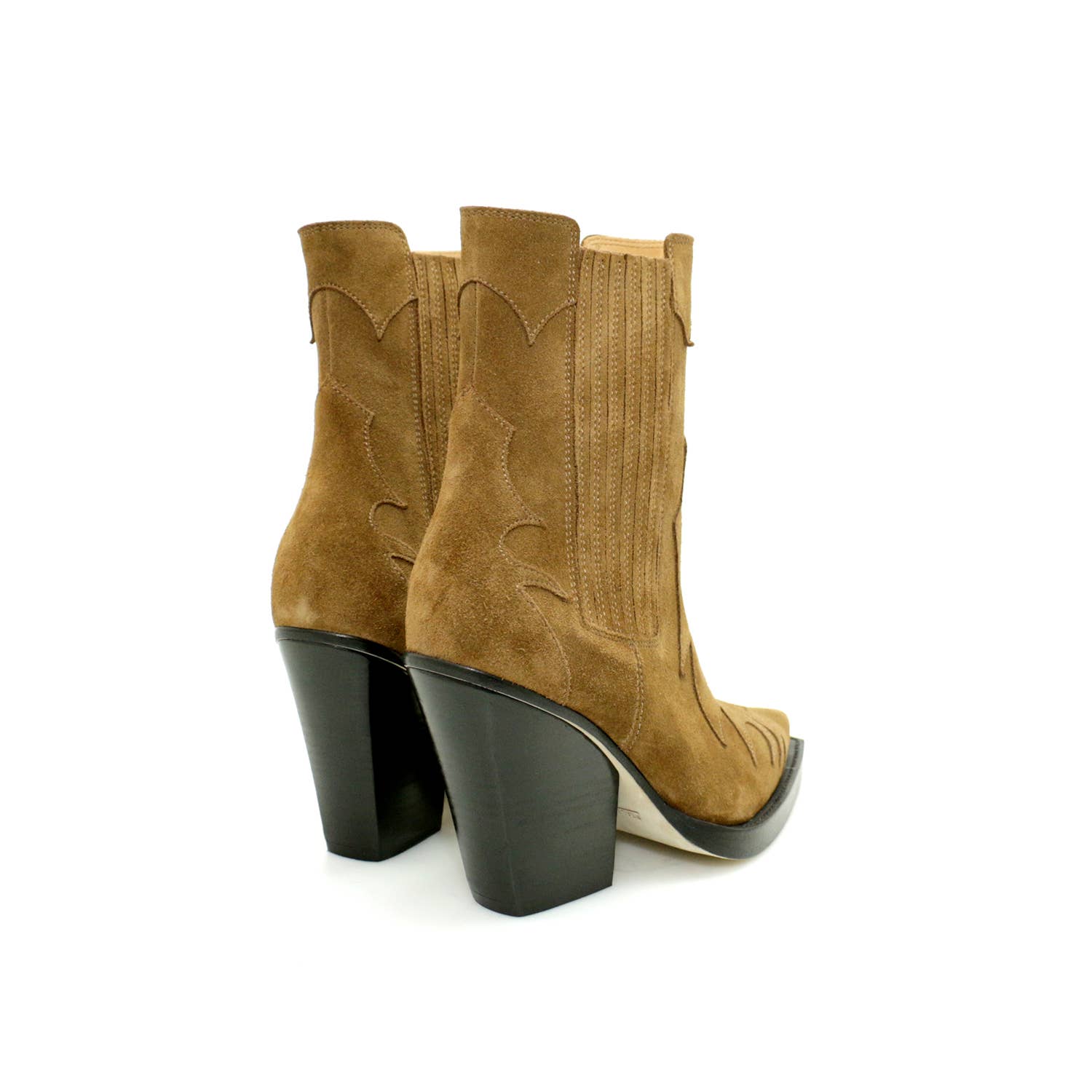 Catarina Martins - Wholesale Booties - Women's - CHELSEA BOOT: DEMI BROWN SUEDE2