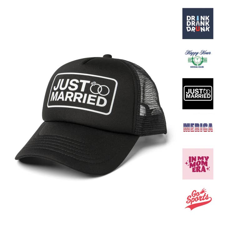 DM Merchandising - Wholesale Trucker Hat - Women's - Pacific Brim Foam Trucker Hats Open Stock