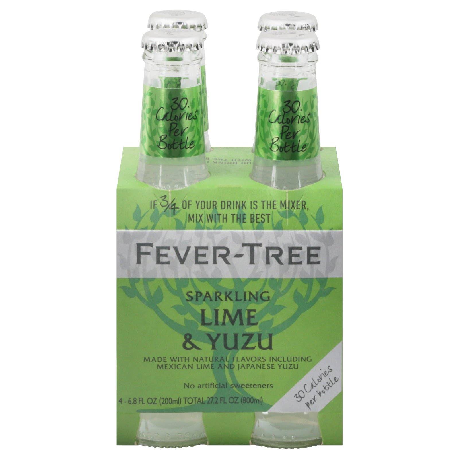 Ware Spark - Wholesale Soda/Carbonated Drink - Fever-tree - Sprklg Lime Yuzu - Case Of 6-4/6.8 Fz0