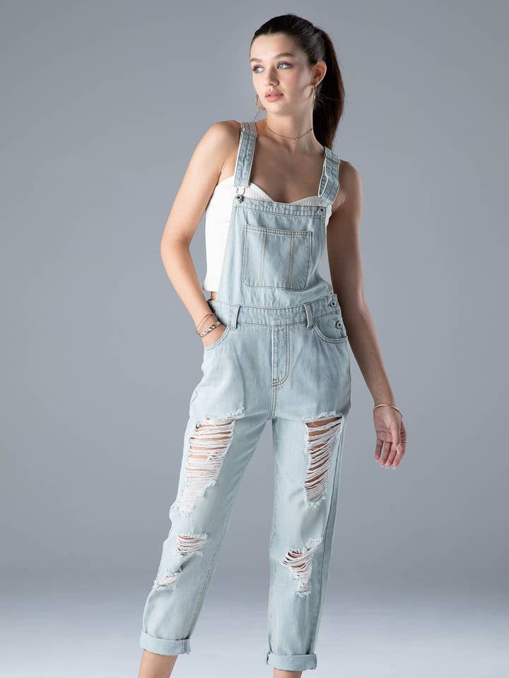 Kvinders lette samlede denim lange jeans for engroshandel hos Ceros Jeans