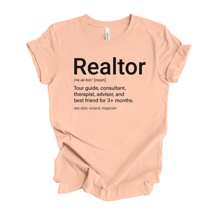Maklerbeschreibungs-T-Shirt für den Großhandel von Realtor Swag Shop