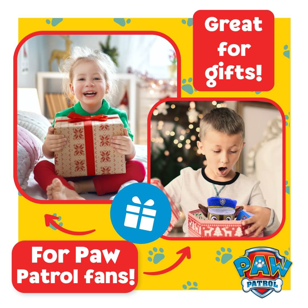 Baby Republic – wholesale Stuffed/plush toy – Kids & baby – Paw Patrol Chase 25cm Medium Sitting Plush5