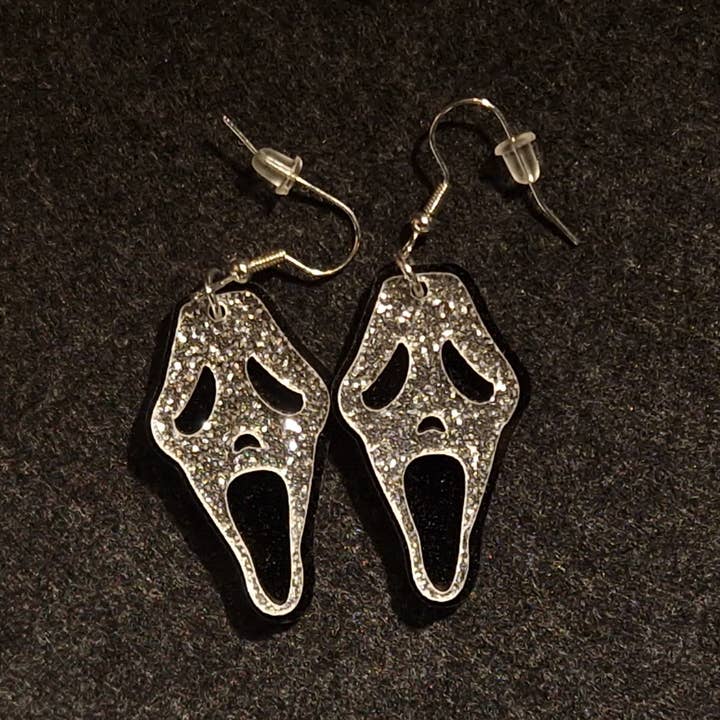 Orecchini Brillanti a Forma di Fantasma per la vendita all'ingrosso da parte di Animania