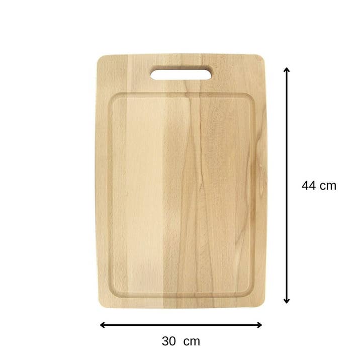 Zenker - Wholesale Cutting Board - Rectangular wooden cutting board 44 x 30 cm Fackelmann Wood Edition2
