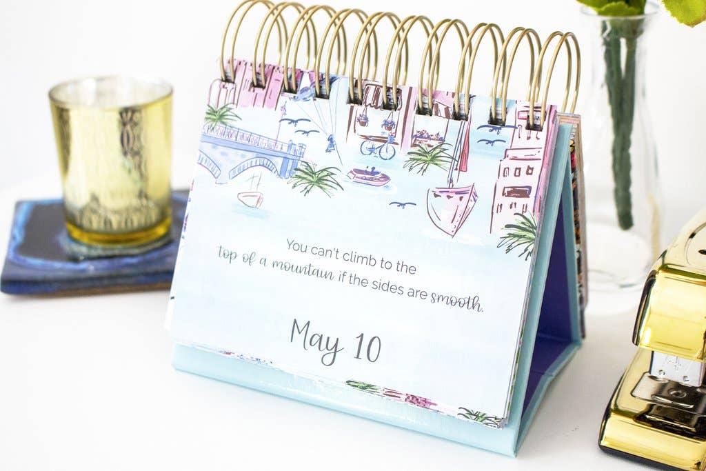 bloom daily planners - Wholesale Calendar - Best Is Yet To Come Daily Desk Easel10