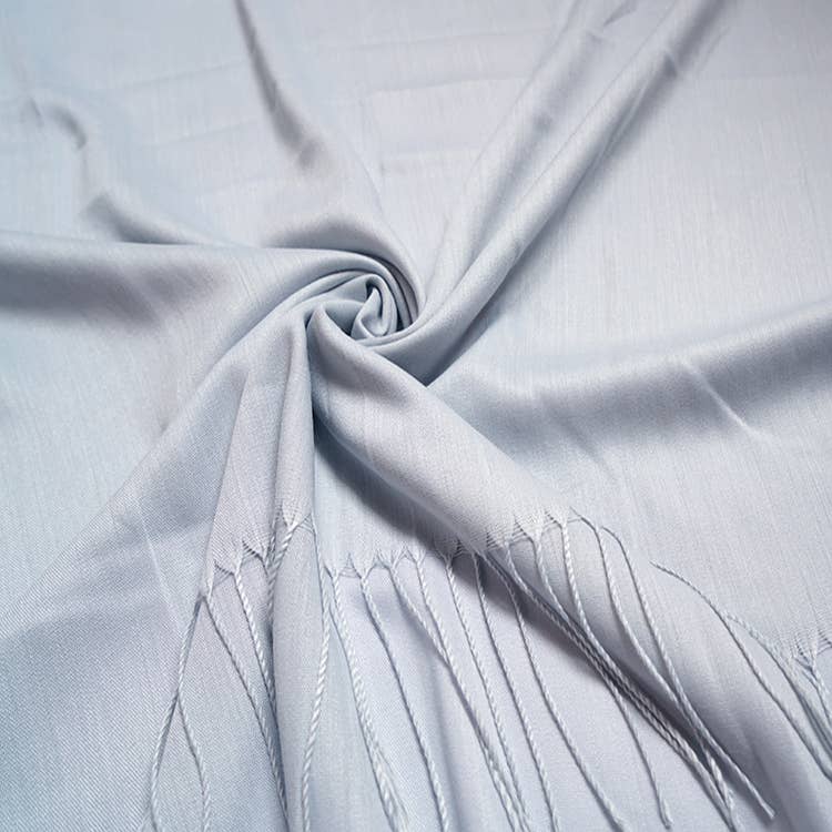 London Scarves – Engroshandel Tørklæde - Dame – Ensfarvet bomuldsblandet pashmina med kvaster15