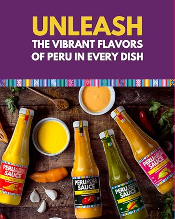 Peruana Foods - SPC – Molho picante por atacado – Molho Picante Gourmet de Aji Amarillo, 198g, Suave, SG, Keto12