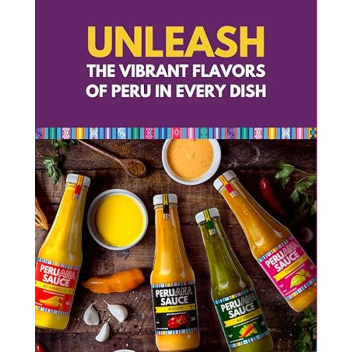 Peruana Foods - SPC - Vendita all'ingrosso Salse piccanti - Salsa Gourmet Piccante Aji Amarillo, 198g, Delicata, Senza Glutine, Keto12