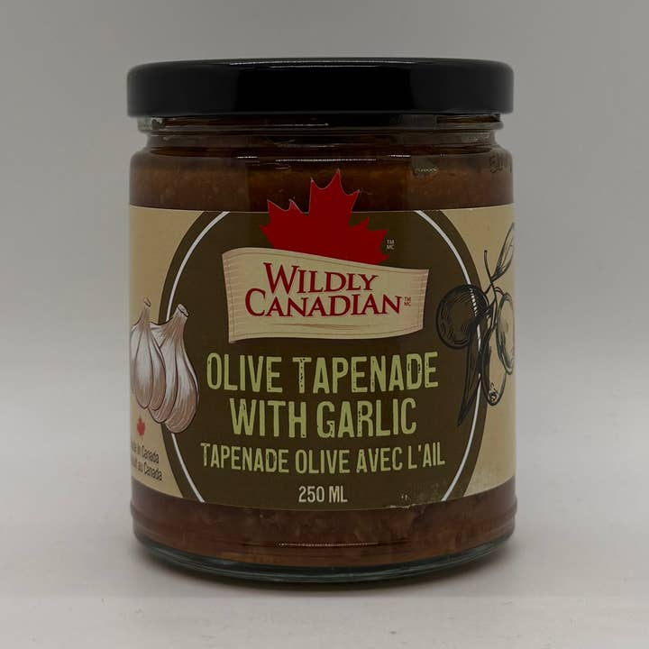 Olive Tapenade with Garlic Jam for wholesale by Wildly Canadian