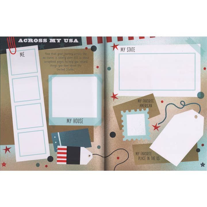 EDC Publishing - Wholesale Book - Kids - Across the USA Activity Book