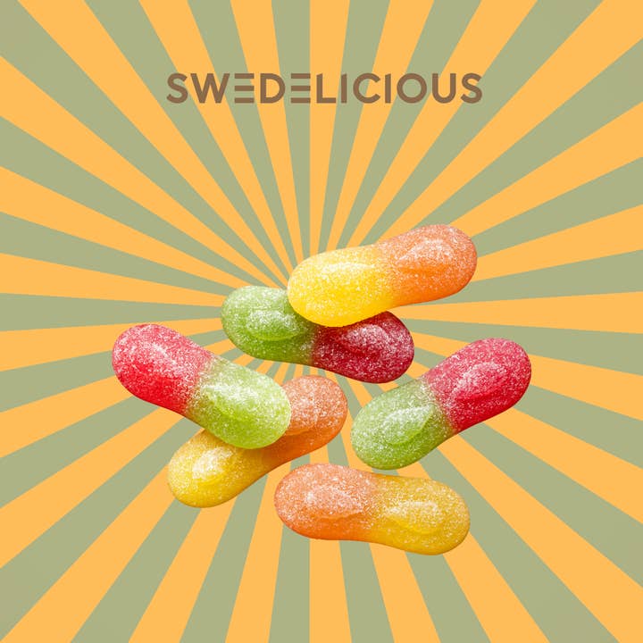 Swedish Candy - Remix Sour Tongues Gummies - Pick And Mix for wholesale by Swedelicious - Swedish Candy