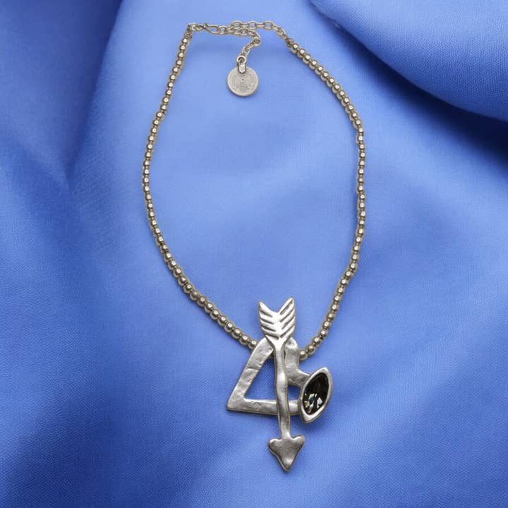 Artigo # 1552-75G - Colar de Estanho por atacado de The Ancient Bazaar Jewelry & Accessories