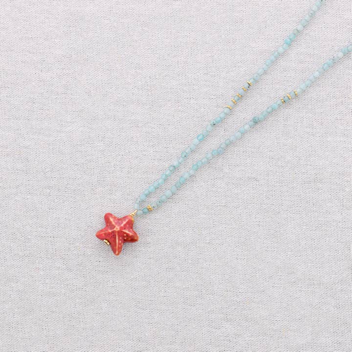 La Cuerda De Sol - Wholesale Snap Jewelry - Steel Choker Ceramic Pendant