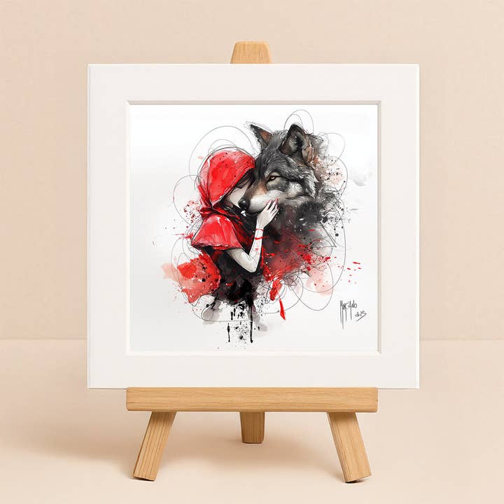 Art Square - Piccola Versailles Cappuccetto Rosso per la vendita all'ingrosso da parte di Murciano Art Gallery