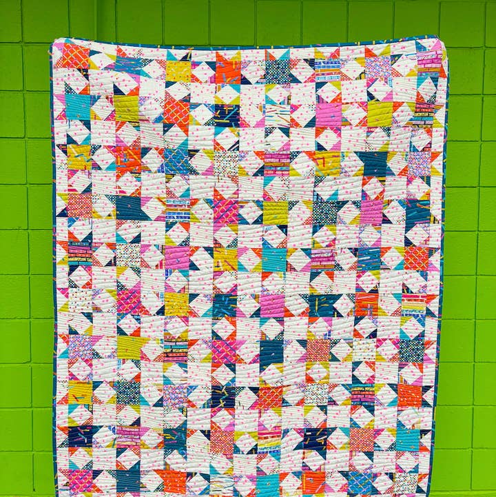 AllisonRamsing.com - Wholesale Craft Supplies - *NEW PATTERN* Layer Cake Stars 2.0 Quilt Pattern - Printed1