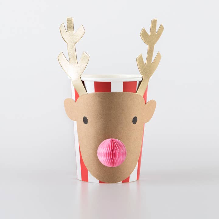 Meri Meri - Wholesale Disposable Cup - Christmas Honeycomb Cups4