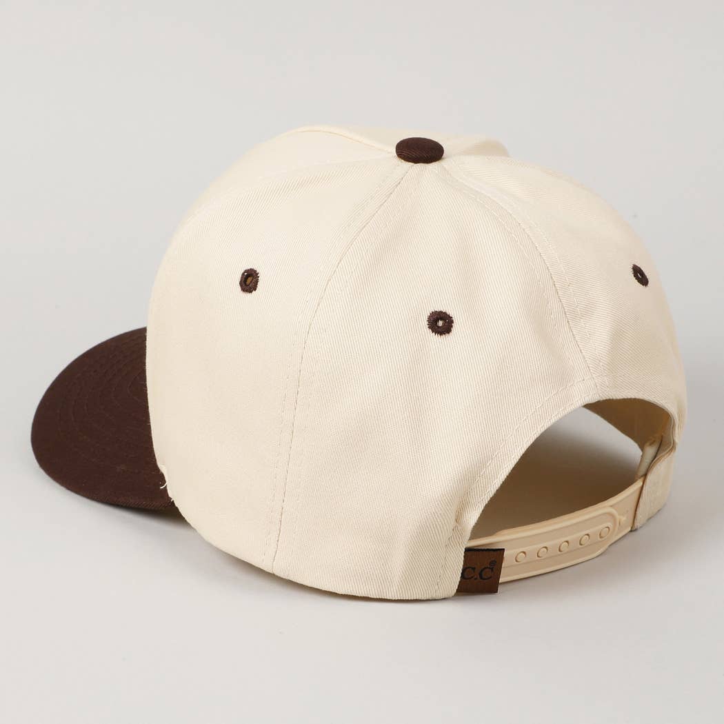Fashion City - Wholesale Baseball Cap - Unisex - Plain Two-Tone Canvas Cotton Trucker Hat27