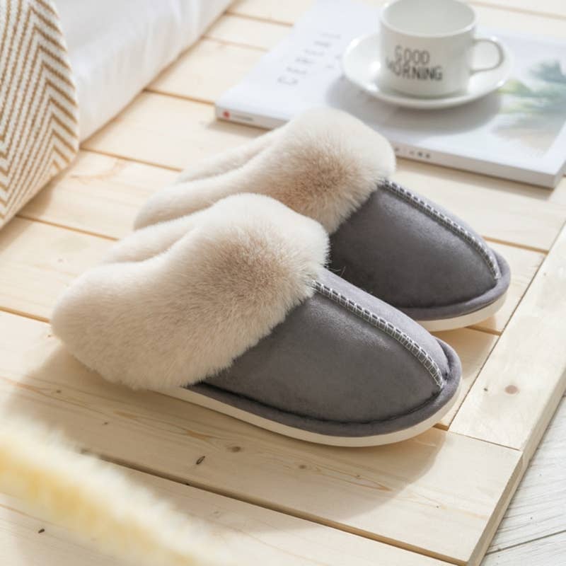 Cloud Cushion Slides - Vente Chaussons – femme - Pantoufles antidérapantes chaudes d'intérieur6
