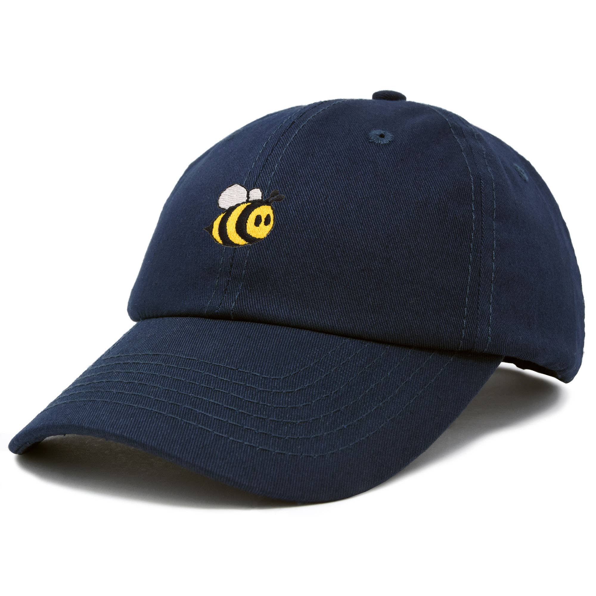 Dalix - Wholesale Baseball Cap - Unisex - DALIX Bumble Bee Baseball Cap Dad Hat Embroider Womens Girls59