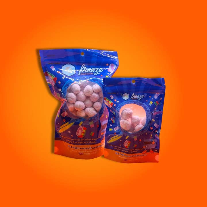 Freeze Dried Sweets – wholesale Hårt godis – Bon Bons Vimto - Frystorkade sötsaker - Vegetariskt & Halal