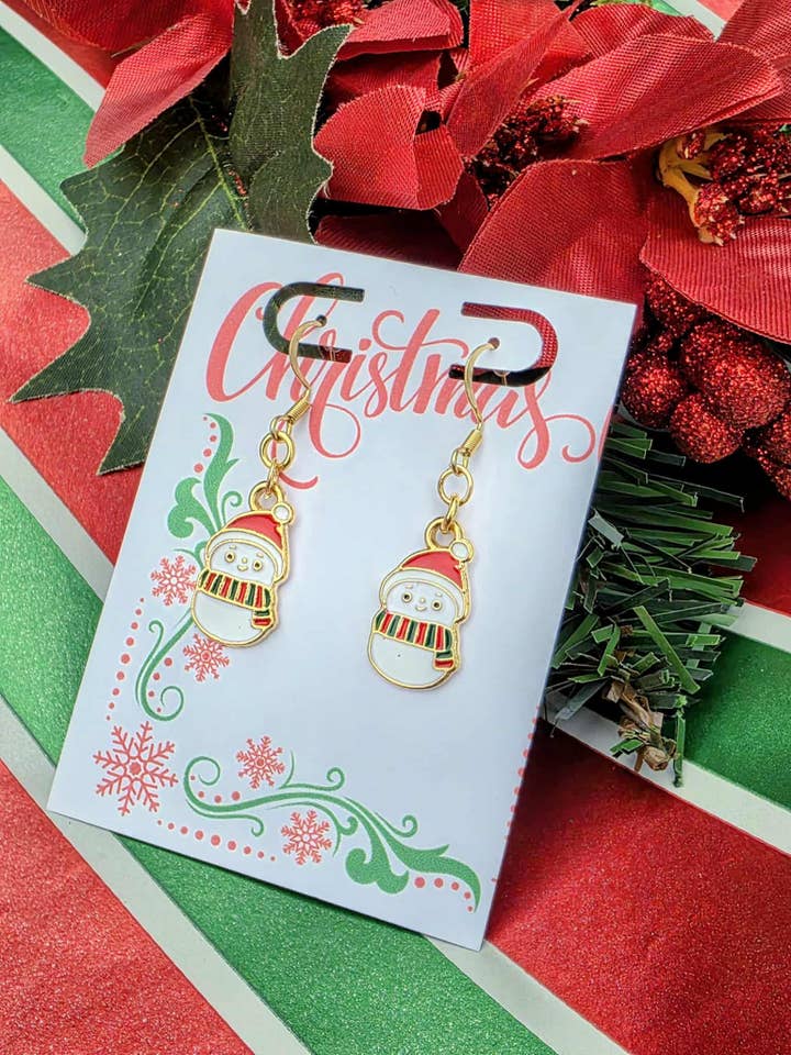 Snemandsøreringe & Halskædesæt - Jule Smykker for engroshandel hos Bad Apple Designs