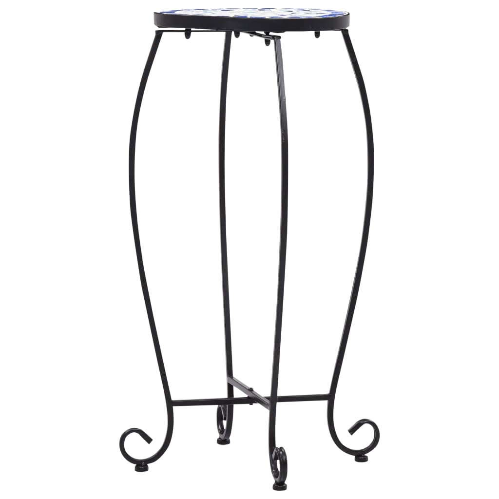 Greenwestons - Wholesale Patio Table - Green's Mosaic Tables 3 pcs Blue and White Ceramic3