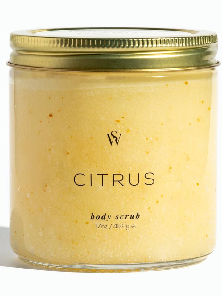 Citrus Body Scrub for wholesale by Earth Elements Soapworks