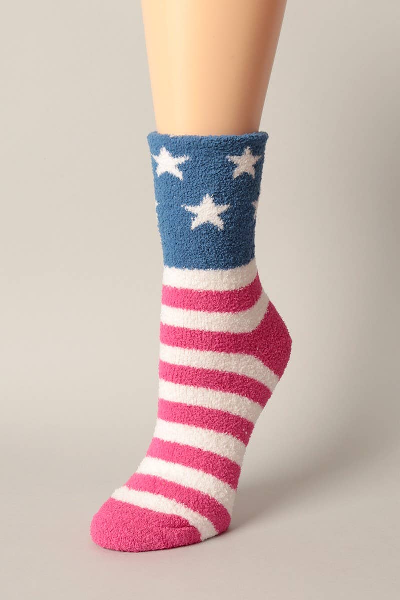 Eyeballs Soft Fluffy Warm Sleeping Socks for wholesale on Faire8