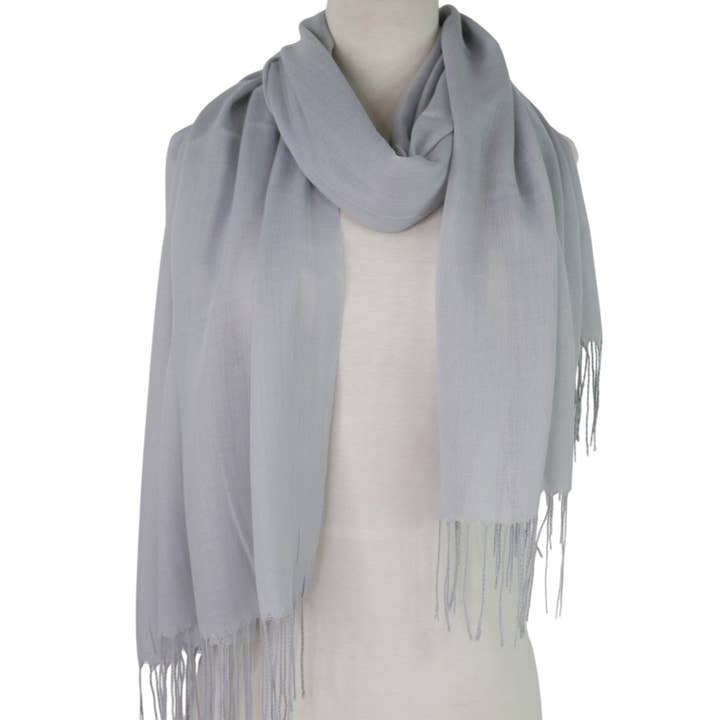 TAPA fashion - Wholesale Scarf - Women's - Plain Viscose Scarves VP1211B (12PC)8