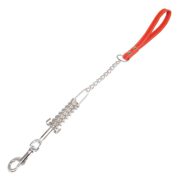 ARQUIVET, S.L.U. - Wholesale Pet Leash - Dog - Puller With Spring 50Cm/4Mm - Red