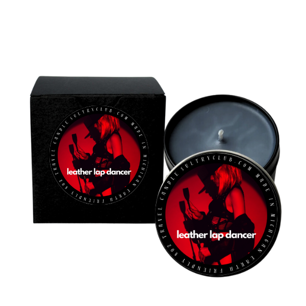 SULTRY CLUB CANDLES - Wholesale Pot/gevulde kaars - Lap Dancer-kaars van leer7