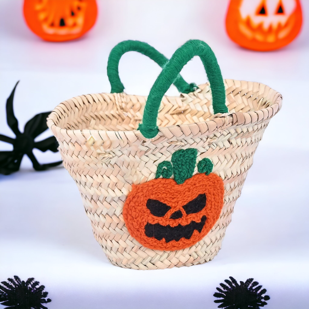 HandmadeBestSeller – wholesale Basket – Kids & baby – Halloween Pumpkin, Halloween Buckets, Girl Halloween Basket6