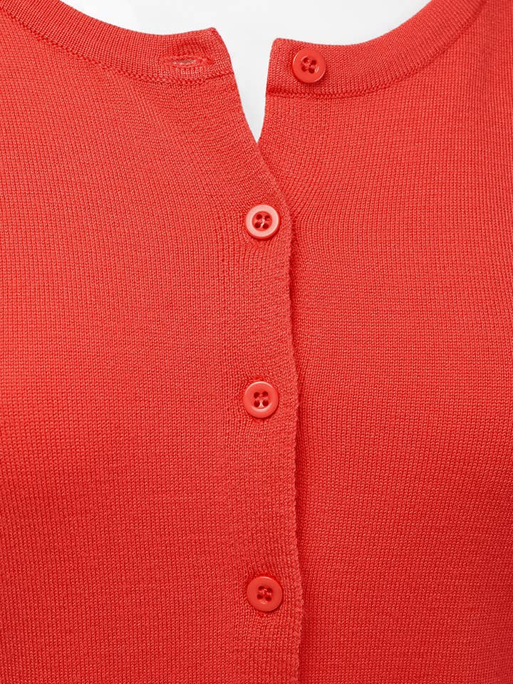 NINEXIS - Wholesale Cardigan - Women's - AWOCAL310_Button Down Soft Knit Long Sleeve Cardigan Sweater32