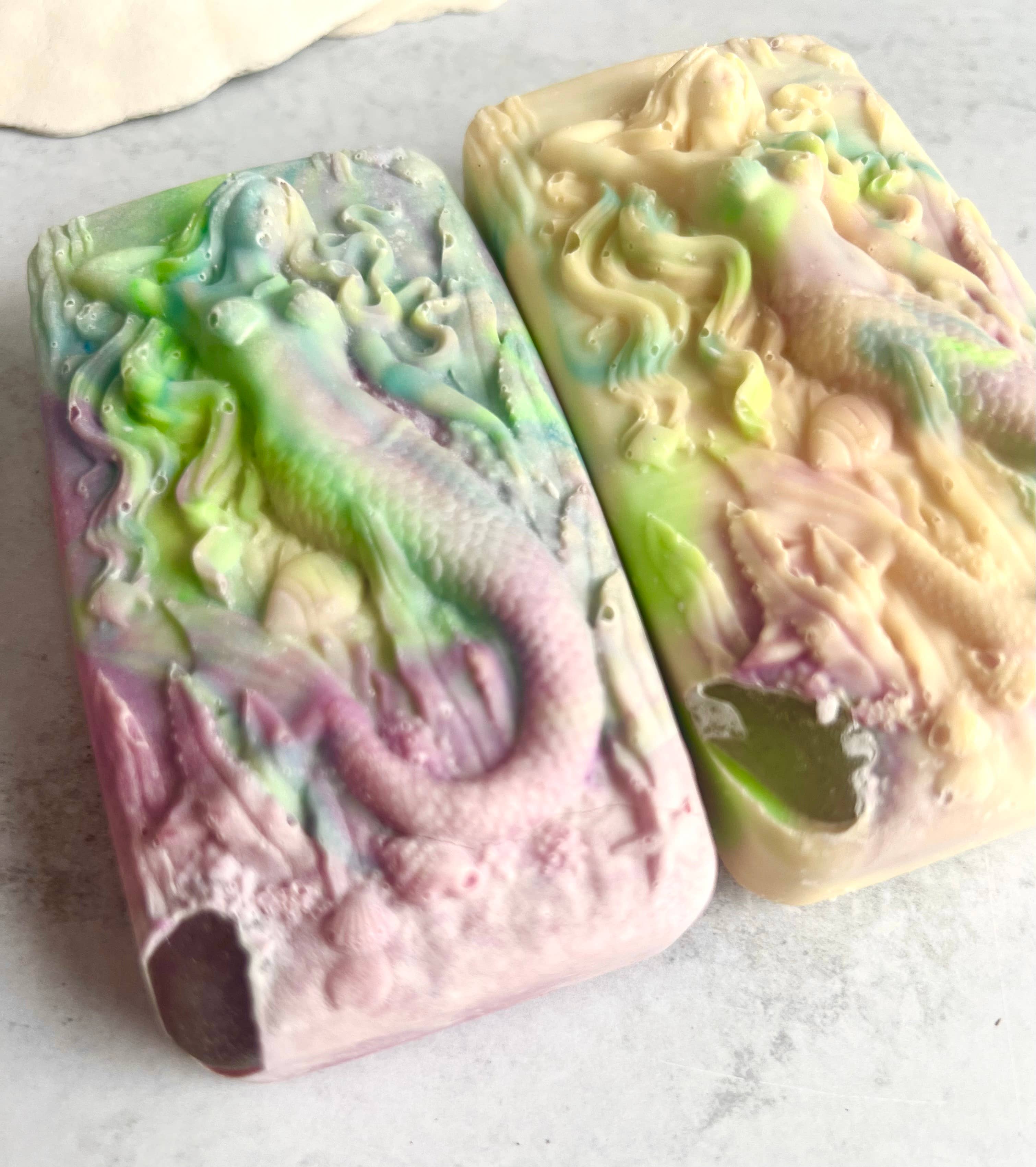 Fairyland Glade - Wholesale Bar Soap - 90s Hippie Hidden Sea Glass Sea Salt Soap MADE TO ORDER5