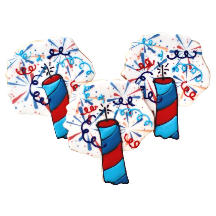 Sweet Sanctions LLC - Wholesale Cookie - Fireworks Cookies