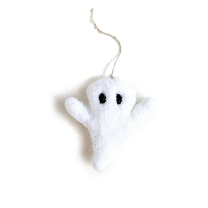 Friendsheep - Venta al por mayor Adornos - Adorno ecológico de lana Edward the Ghost