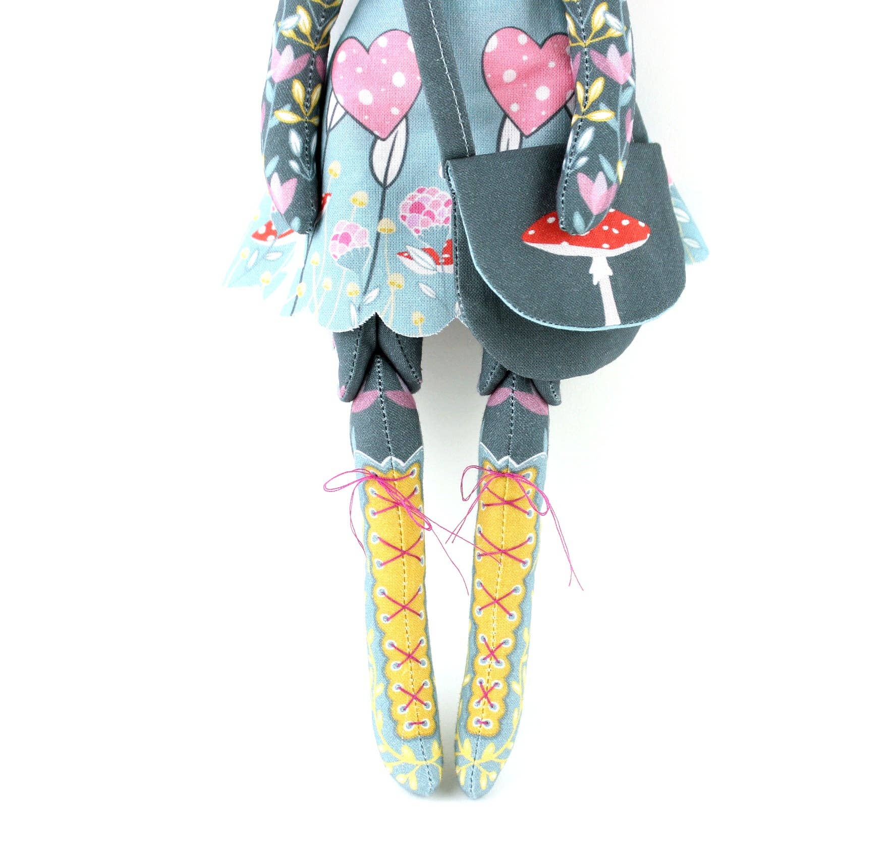 Miss Ella – wholesale DIY craft kit – DIY Dolly Kit - Flora the Forager and Mushroom Book4