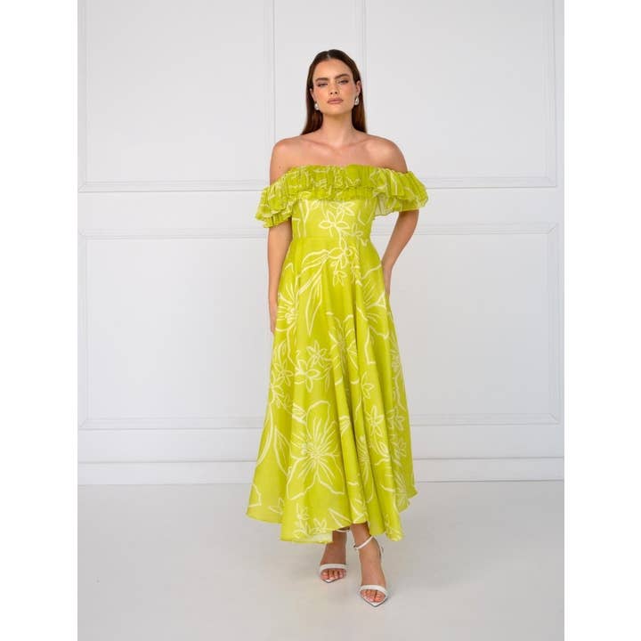 MIDIKLEID FLORENCE für den Großhandel von La Maison Talulah