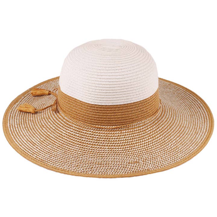 Jeanne Simmons Accessories - Wholesale Straw Hat - Women's - 8263 Hat Spring