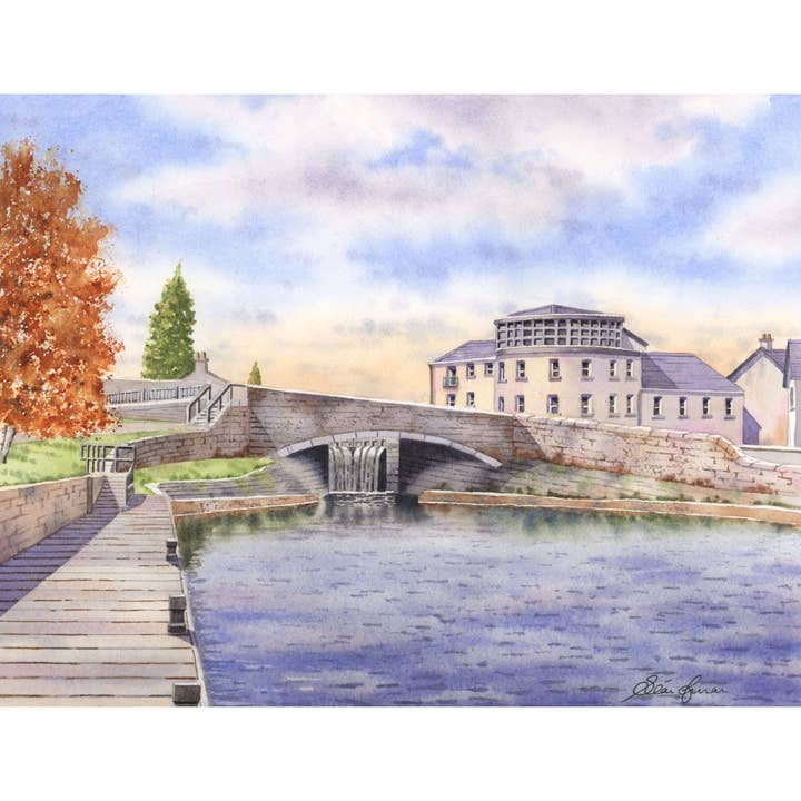 Kilcock, Co. Kildare - Art Print for wholesale by Sean Curran