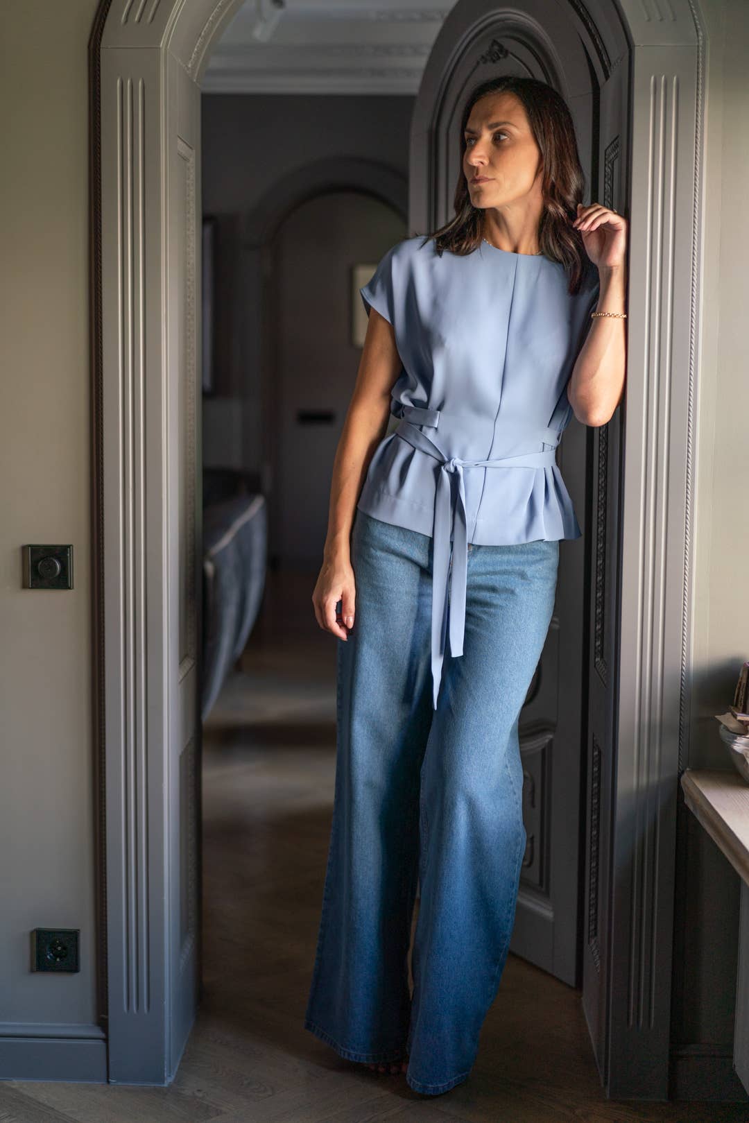 CAPSULE by Agnė Gilytė - Wholesale Jeans - Women's - Jeans 'HARLEM' | wide leg quality denim4