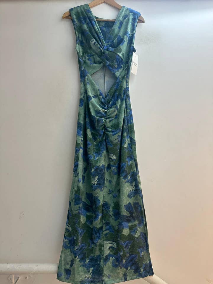 LORIANE – wholesale Dress – Women's – 10246R Printed long dress5