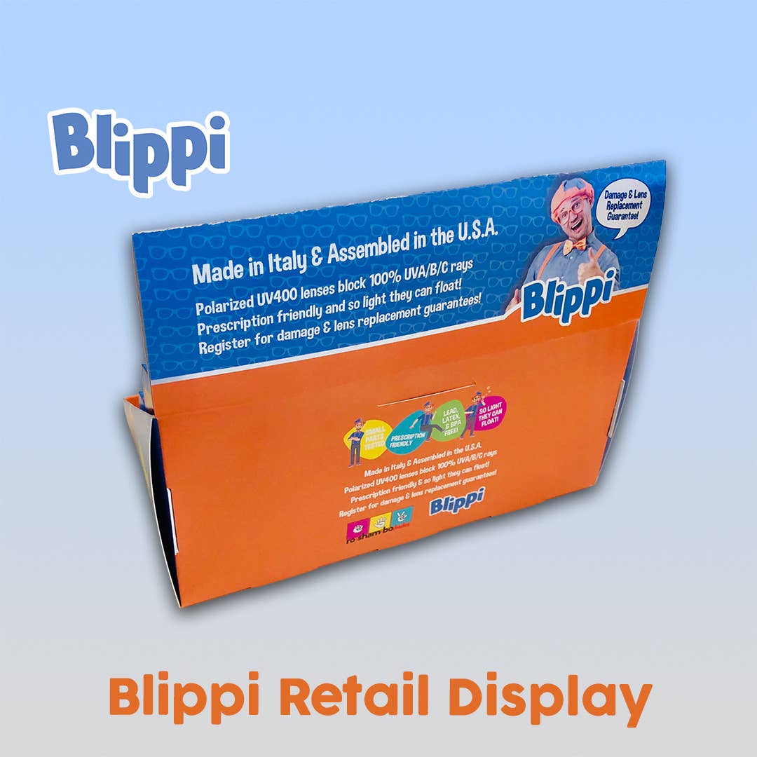 Roshambo Eyewear - Venta al por mayor Gafas de sol - Niños - Gafas de luz azul Blippi11