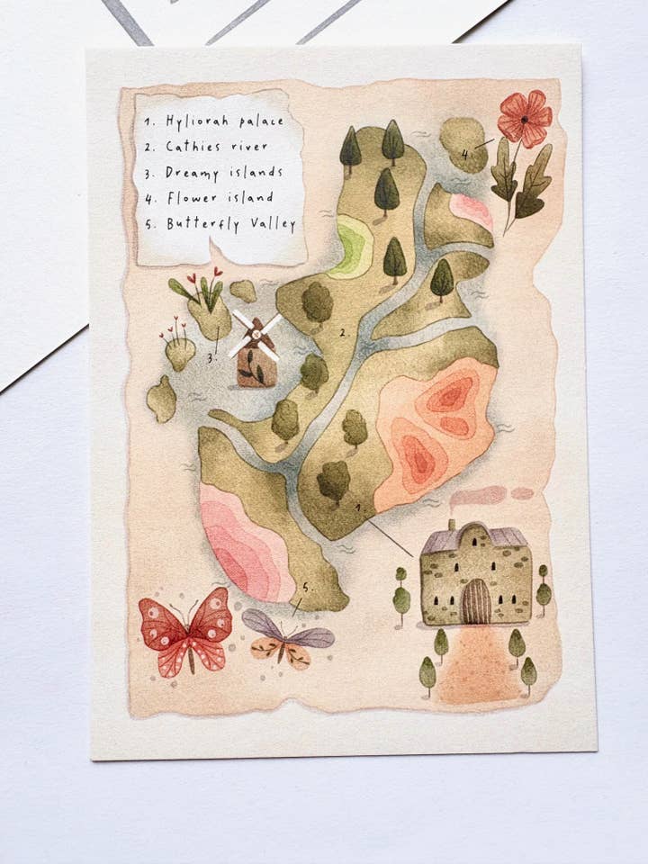 Ansichtkaart - Kaart II for wholesale by Nikki Dotti