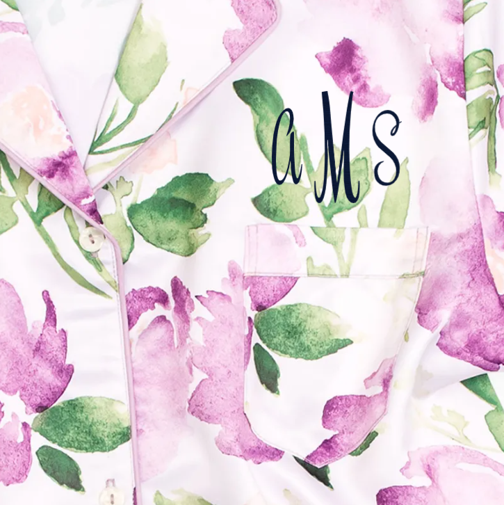 Weddingstar Inc. – Conjunto de pijama - Mulher por atacado – Conjunto Feminino de Pijama de Cetim com Estampa Floral18